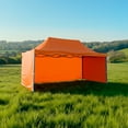 thumbnail image 4 of Ilios Innova | Toldo Plegable Naranja 3x4.5 con Paredes Laterales, Impermeable y Resistente al Calor, Velcro de Ajuste, Ideal para Exterior., 4 of 9