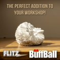 thumbnail image 4 of Broca amortiguadora para coche Flitz Buff Ball, 12,7 cm, color blanco, 4 of 7