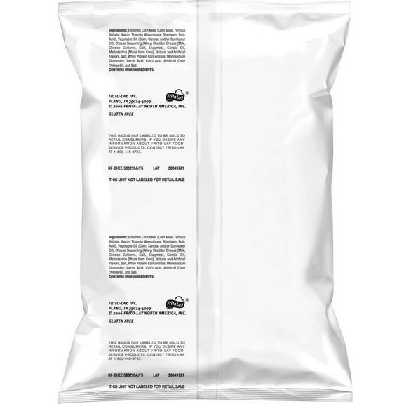 (Price/Case)Cheetos 00028400158640 Cheetos Regular Cheese Flavored Snacks 16 Ounce/6 Plastic Bag