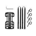 thumbnail image 3 of Almencla Bike Cargo Cage Bag Luggage Shelf Fork Mount Bike Front Carrier Rack 1 Set, 3 of 8