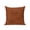 Brown, variant on Fall Maple Leaf Outdoor Throw Pillow with Insert, 16"x16" Rustic Minimalist Orange Brown Textile Texture Waterproof Decorative Square Patio Pillows for Outside Furniture, Sofa, Porch, Garden