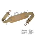 thumbnail image 4 of Bandoulière Réglable Rembourrée Amovible Accessoire Durable Marron, 4 of 7
