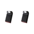 thumbnail image 2 of Sidaley Simple Calculator Student Stationery Calculating Device Retro Calculators Arithmetic Long-lasting Fashionable Style Negro 2Conjunto, 2 of 6