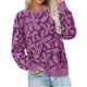 thumbnail image 1 of Buzo PRETTYGARDEN Estampado Floral Cuello Redondo Manga Larga M, 1 of 5