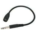 thumbnail image 4 of Cable adaptador DIN de 5 pines hembra a 6,35 mm macho Cable adaptador de sonido con salida de sonido para micrófono de 1,0 pies, 4 of 12