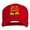Red, variant on Best Buds Smile Faces Embroidered Mesh Cap - Red OSFM