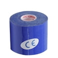 thumbnail image 4 of Greeniant Cinta muscular Deporte elástico Vendaje muscular Gimnasio Fitness Recuperación Correa articular, Azul oscuro, 7,5 cm x 5 m Azul oscuro 7.5 cm * 5 m 5Conjunto, 4 of 6