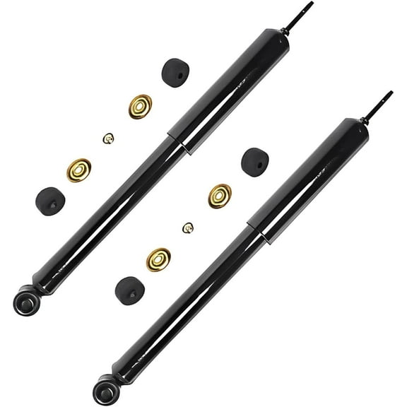 Detroit Axle - Pair Rear Shock Absorbers for 2004 2005 2006 Scion xA xB, 2 Shock Absorbers Assembly Replacement