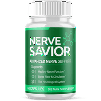 Nerve Savior Advanced Nerve Health Support Pills Natural Vitamin Supplement NerveSavior 60 Capsules