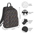 thumbnail image 4 of Balery Mushroom Lightweight Backpack for Men and Women - Durable and Water-Resistant, Ideal for School, Work, Travel, and Everyday Use, 4 of 9