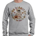thumbnail image 2 of Bag it up Halloween Sweatshirt Unisex Large Grey, 2 of 5