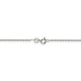 thumbnail image 3 of 925 Sterling Silver 1.3mm Loose Rope Chain; 20 inch; for Adults and Teens; for Women and Men, 3 of 5