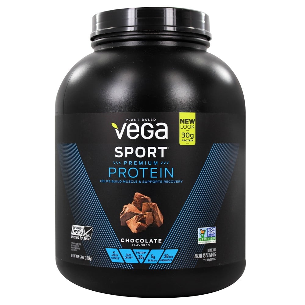 Vega - Vega Sport Plant Based Protein Powder Chocolate - 4 lbs ...