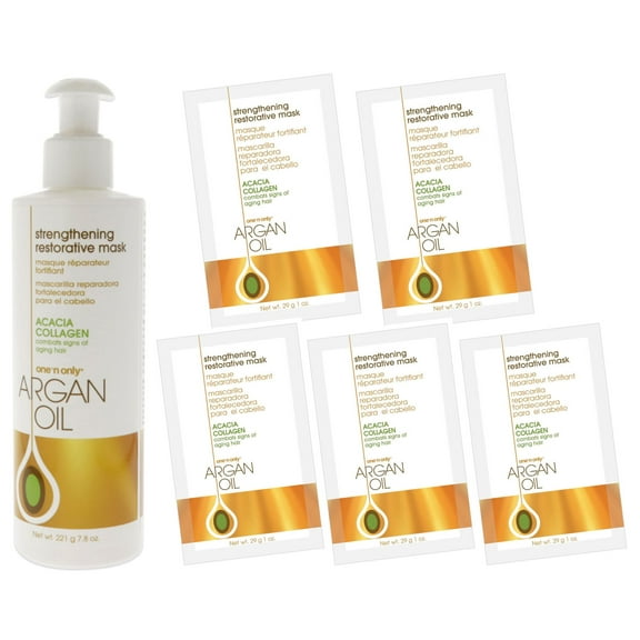 ONE N ONLY - Argan Oil - Strengthening Restorative Mask 7.8oz 5 Pack