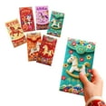 thumbnail image 4 of Sulaicai Chinese New Year Red Envelopes 2026, Festive Lucky Money Bags with Cute Horse Designs & English/Chinese Blessings, Lunar New Year Gift Cash Holders, 6pcs, 4 of 7