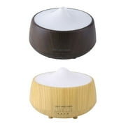Ultrasonic Essential Oil Aromatherapy Diffuser Air Humidifier Wood Grain