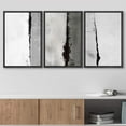 thumbnail image 3 of wall26 Framed Canvas Print Wall Art Set Pastel Pastel Black &amp; Gray Geometric Color Blocks Abstract Shapes Illustrations Modern Art Multicolor for Living Room, Bedroom, Office - 24"x36"x, 3 of 5