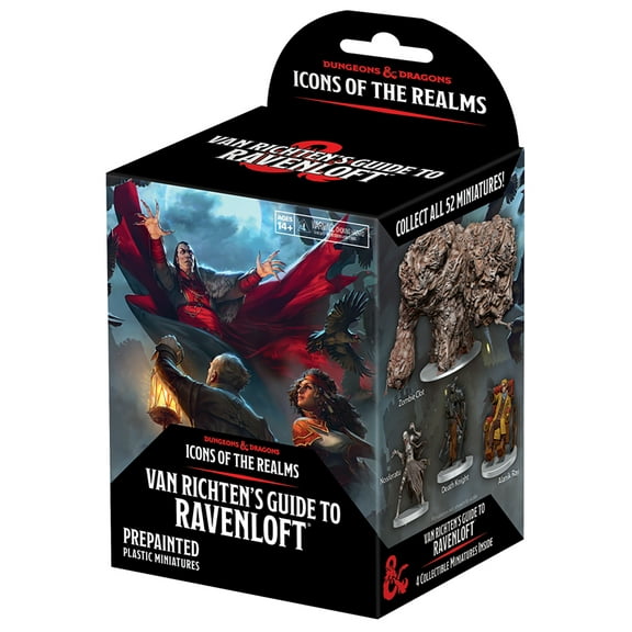 D&D Icons of the Realms Miniatures: Van Richten's Guide to Ravenloft (Set 21) 8 Ct. Booster (Single Unit)