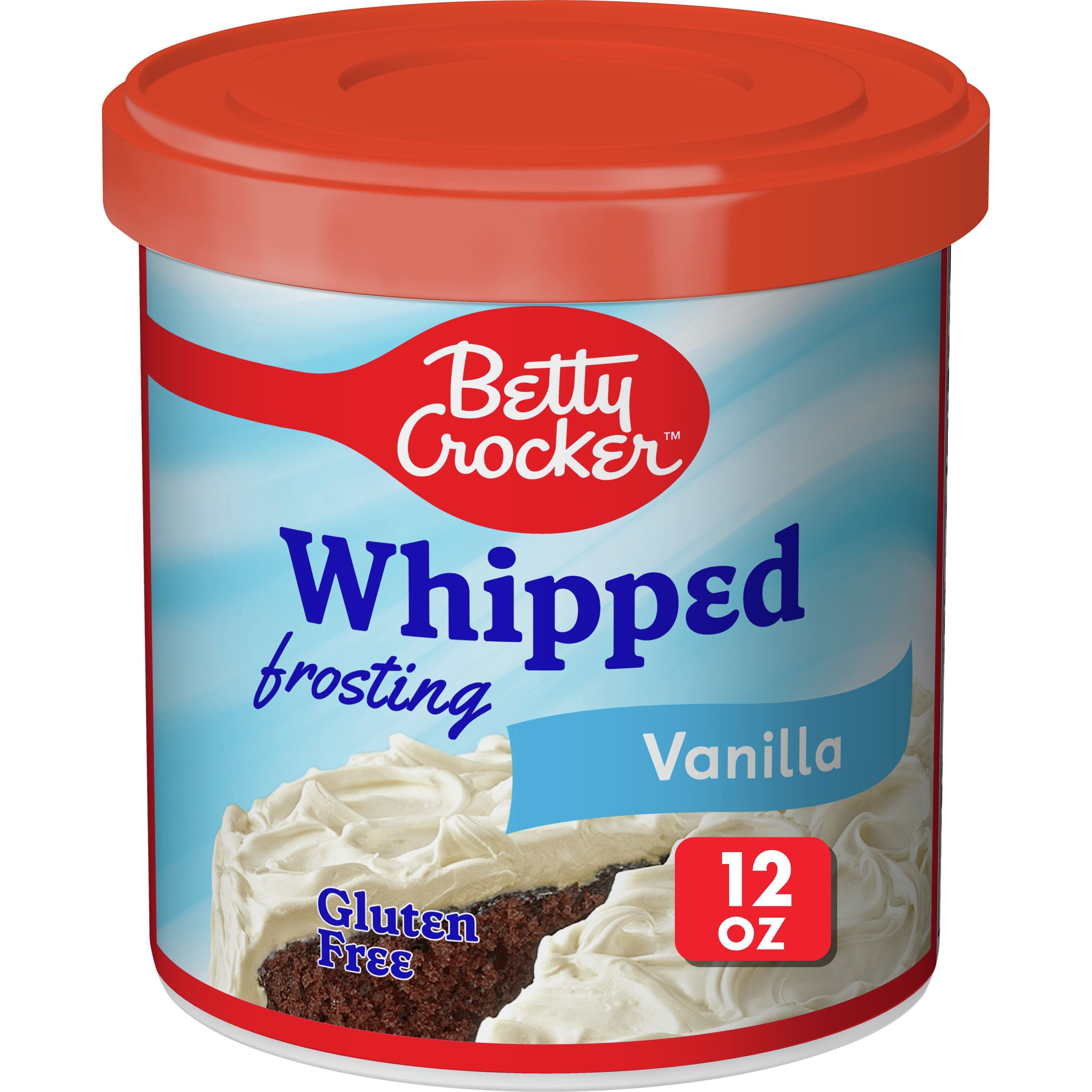Betty Crocker Gluten Free Whipped Vanilla Frosting, 12 oz