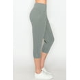 thumbnail image 4 of ALWAYS Women's Slimfit Super Soft Highwaisted Capri Joggers with Pockets - Grey X-small, 4 of 6