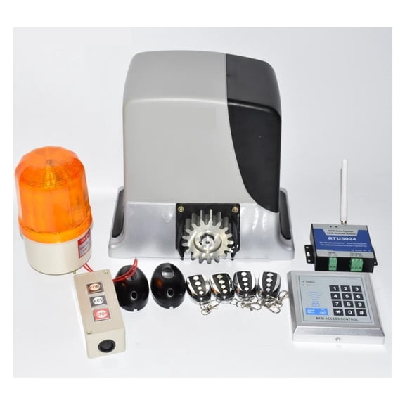 600kg Automatic Sliding Gate Opener Motor With 4 Remote Controls(photocell, Lamp, Gsm, Button Optional) ,Easy to Install