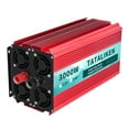 thumbnail image 4 of TATALIKEN 3000 Watts 6000 Watts Pure Sine Wave Power Inverter DC 24V to AC 110V/120V Car Inverter with 4 AC Outlets for Power Tools Home Vehicles RV Truck, LCD Display, 4 of 8