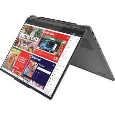 Lenovo - Yoga 7i 2-in-1 14" 2K Touchscreen Laptop - Intel Core Ultra 7 155U with 16GB Memory - 1TB SSD - Storm Grey