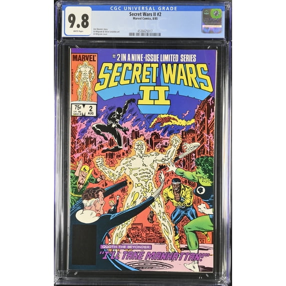 Secret Wars II #2 - CGC 9.8 Comic Book