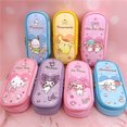 thumbnail image 2 of Sanrio Melody Hello Kitty Kuromi caja de papelería de Pu con cremallera, estuche de lápices de alta capacidad, regalos, 14 estilos Fivean unisex, 2 of 2