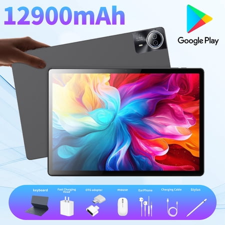 New Flagship Tablet 2026 Android14 Tablet, 14.0Inch Tablet,5G Wi-Fi Tablet Computer,2 In 1 Tablet with Keyboard, 20GB RAM 1000GB ROM ,Snapdragon 10-core processor,3840* 2160 IPS,Bluetooth5.0,GPS