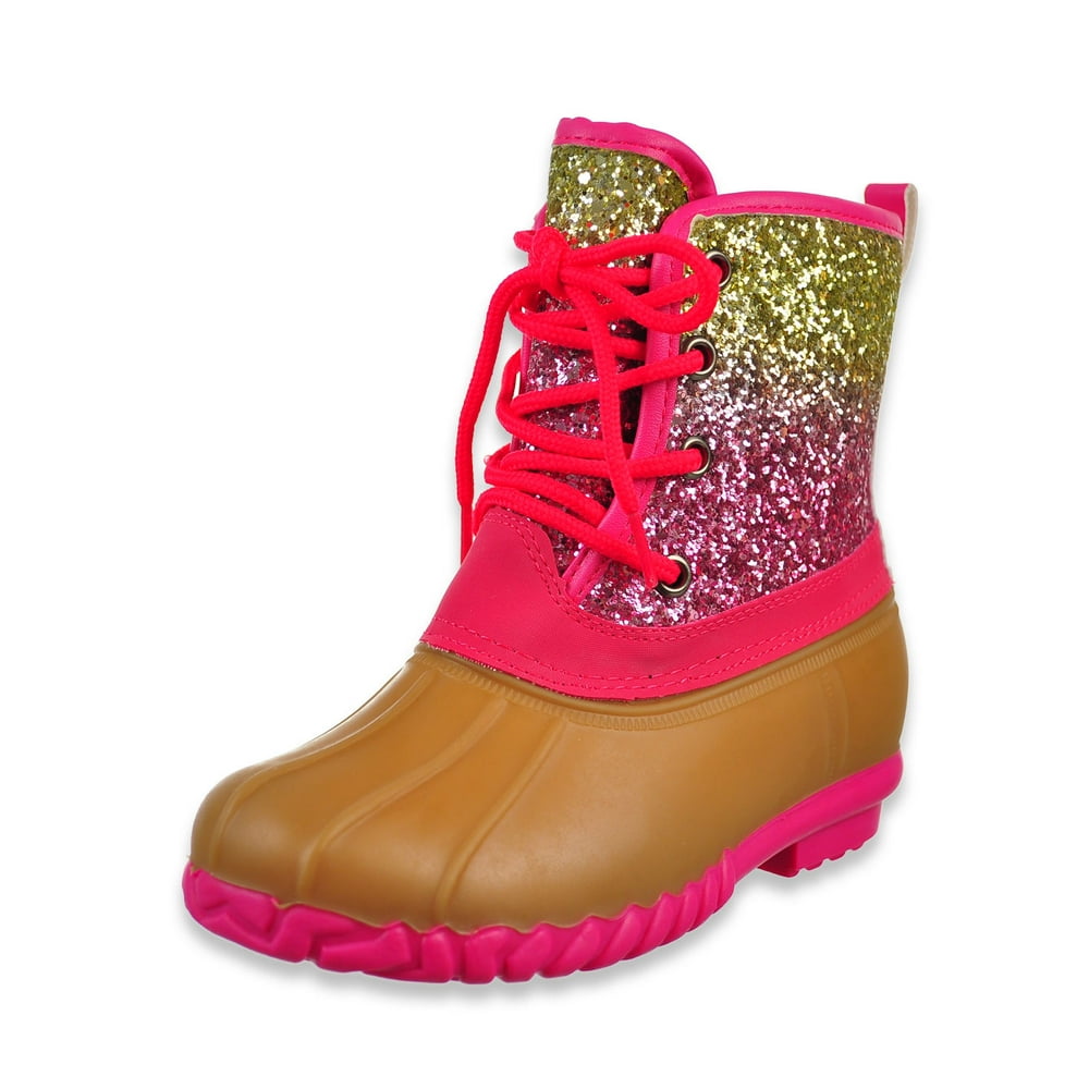 olivia miller womens duck boots flat heel