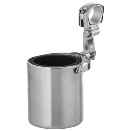 Diamond Plate™ Stainless Steel Motorcycle Cup (Best Motorcycle Cup Holder)