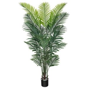 6ft Palm Tree With Black Pot 6ft Green Artificial Palm Tree With Black Pot