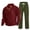Red-A#19085bb, variant on Hearthz Sweatsuits for Men 2 Piece Tracksuit Corduroy Button Vintage Patch Elbow Henley Shirt Matching Set Fall Winter Athletic Sweatsuit Outfits