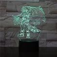 thumbnail image 1 of Lámpara LED de ilusión 3D con luz nocturna Final Fantasy Claude, 1 of 2