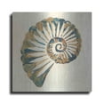 thumbnail image 1 of Luxe Metal Art 'Shell I' by Studio Mousseau, Metal Wall Art, 24"x24", 1 of 7