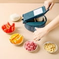 thumbnail image 3 of Cheers.US Onion Chopper Multiple Vegetable Chopper Cheese Grater Durable Fruit Chopper Vegetable Slicer Cutter Dicer Ricer for Salad Potato Carrot Garlic, 3 of 6