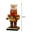 thumbnail image 2 of Nutcracker Soldier Xmas Party Supplies Children Xmas Holiday Office Gingerbread Man, 2 of 7