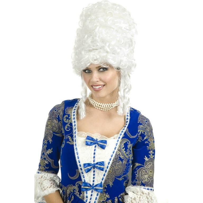 Deluxe Marie Antoinette Wig Adult White Deluxe Marie Antoinette Wig Adult White