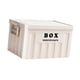 thumbnail image 2 of Contenedor de almacenamiento con tapa, caja de almacenamiento multifuncional grande con tapa para juguetes Blanco, 2 of 9