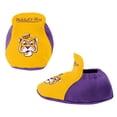thumbnail image 4 of Infant Mitchell & Ness Purple/Gold LSU Tigers 3-Pack Bodysuit, Bib and Bootie Set, 4 of 5