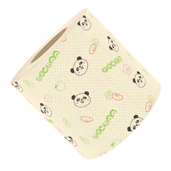 Clispeed Panda Printed Bamboo Toilet Paper Roll Soft Natural Pulp Decorative Tissue for Bathroom Use