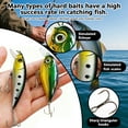 thumbnail image 4 of Arcticwind Fishing Accessories Kit, 105 PCS Fishing Lures Kit, Fishing Tackle Box, Lifelike Artificial Lures for Saltwater Freshwater Fishing, Includes Crankbaits, Spoon, Hooks Other Access, 4 of 9