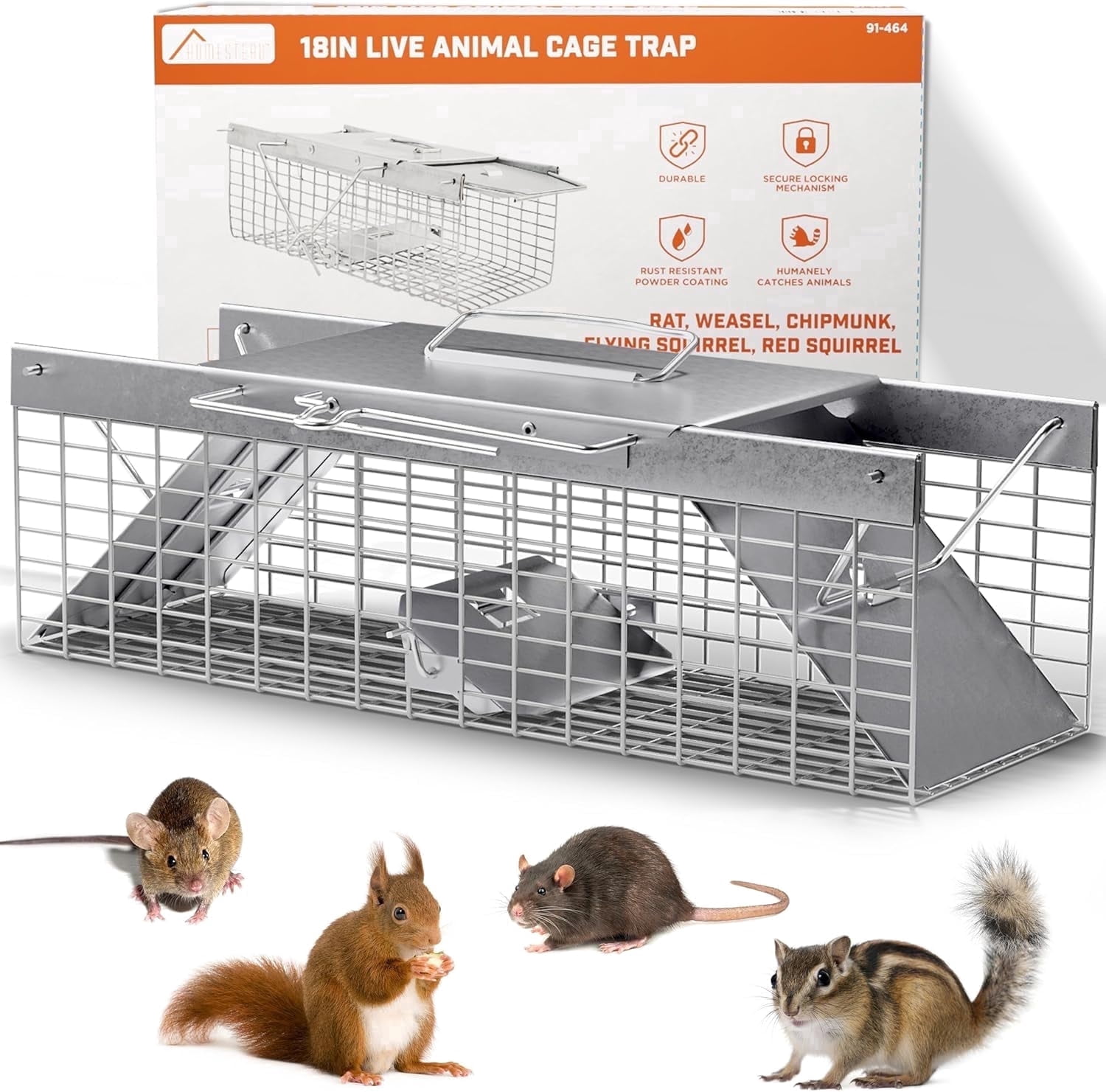 AgriZap Classic Rat Zapper, Safe and Efficient Rodent Control