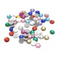 thumbnail image 3 of U8MO 250 Flatback Acrylic Rhinestone Round Button 8mm Sew on beads Color for choice-Clear, 3 of 6