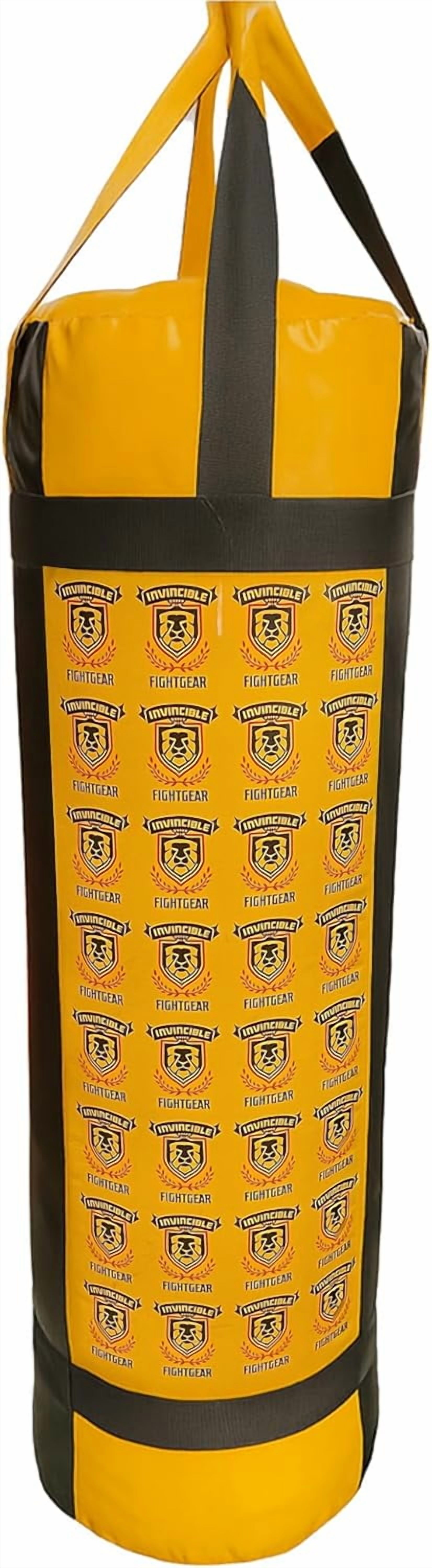 Heavy Punching Bag for Boxing, MMA & Muay Thai, Ballistic Nylon, Shock-Absorbing Foam, Reinforced Straps, Home Gym & Professional Training Bag, 70 LB