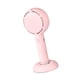 thumbnail image 2 of Ventilador de mesa silencioso con luz LED para maquillaje, pequeño ventilador de refrigeración para interiores, dormitorios y coches. Rosa, 2 of 9