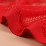 Men's Sexy Mesh Boxer Briefs Hollowed Out Breathable Underwear See Through Transparent Comfortable Lingerie Style Lightweight Trunks