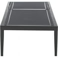 thumbnail image 3 of Meridian Furniture Nizuc Black Fabric Outdoor Patio Mesh Chaise Lounge Chair, 3 of 12