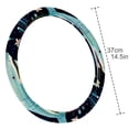 thumbnail image 4 of Starry Shark Car Wheel Cover, 14.5 Inch Printing PVC Leather Auto Accessories Steering Wheel Cover, 4 of 6